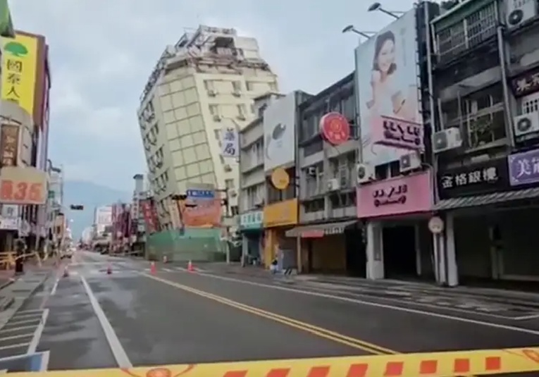 Decenas de sismos sacuden la costa este de Taiwán