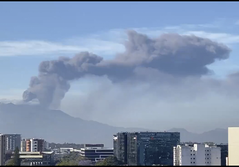 Actividad en volcán de Pacaya incrementa 