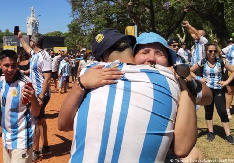 Argentina celebra su tercera Copa del Mundo