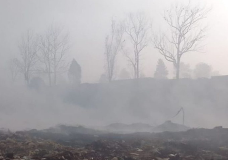 Aumento de enfermedades respiratorias por mala calidad del aire debido a incendios forestales