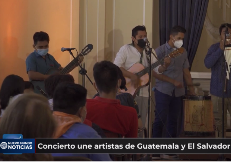 Concierto une artistas de Guatemala y El Salvador