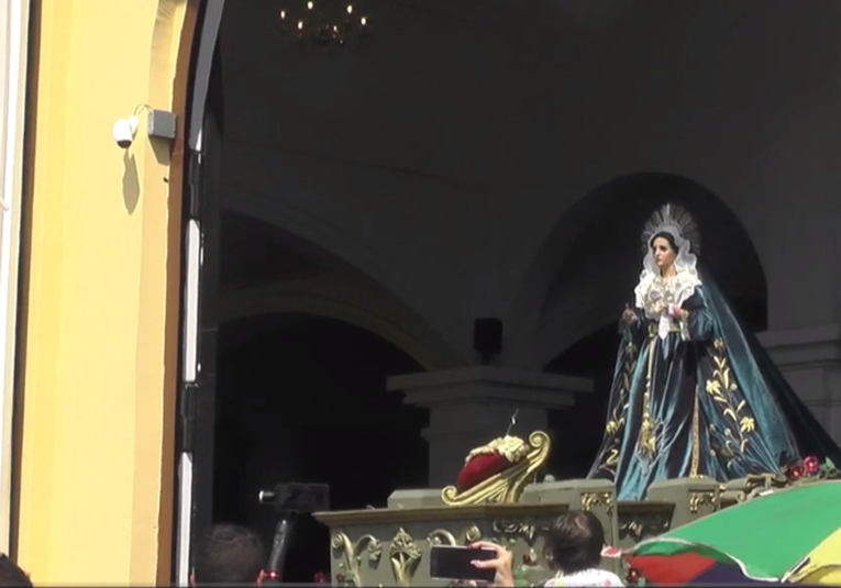 Confirman salida de procesiones del templo El Calvario durante Semana Santa