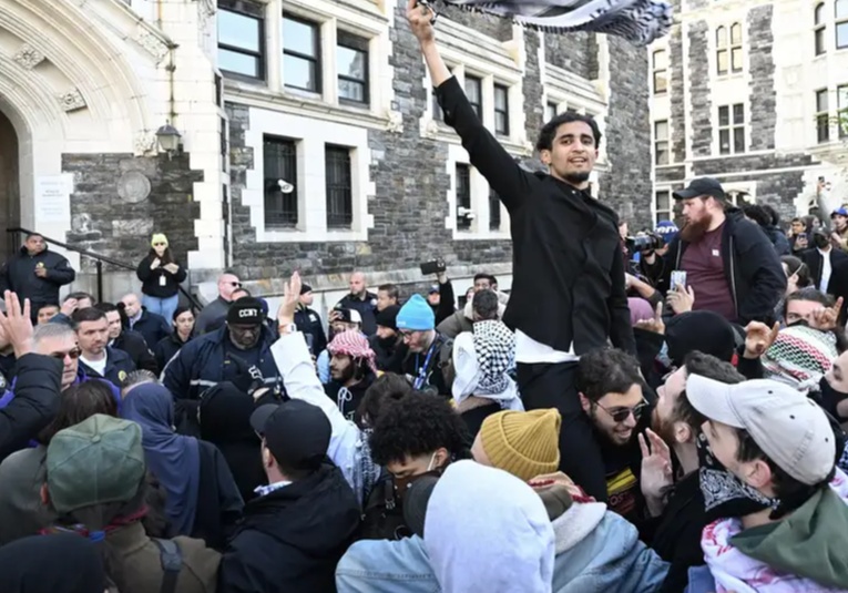 Crecen protestas contra Israel en universidades de EE.UU.