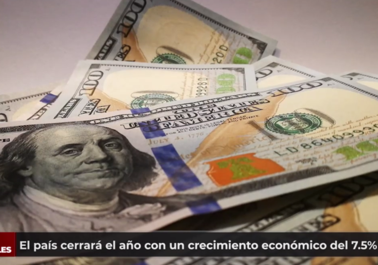 El paí­s finalizará el año con un crecimiento económico del 7.5%