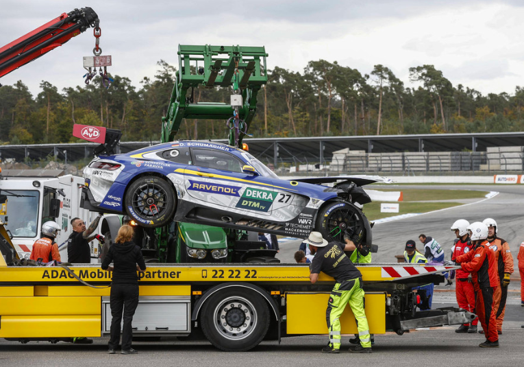 El sobrino de Schumacher sufre un serio accidente en una carrera en Alemania