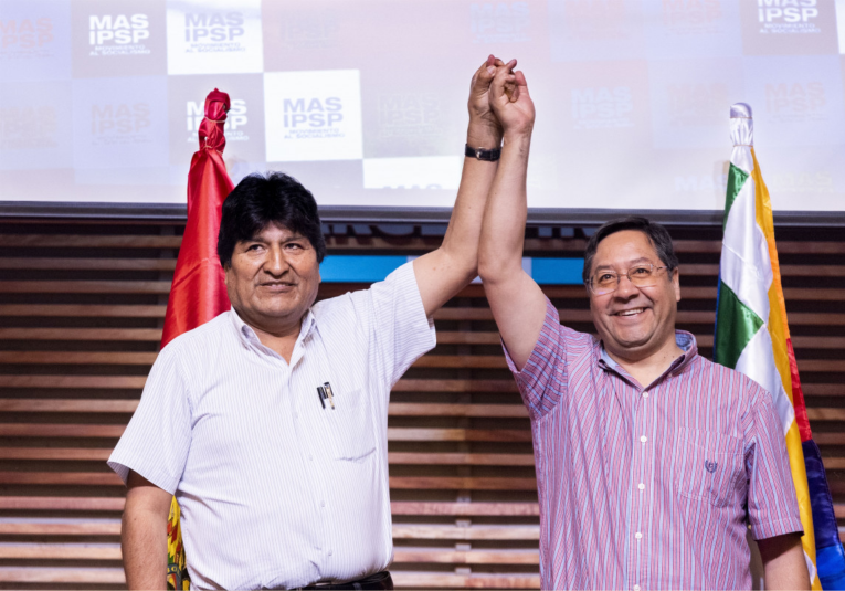 El socialista Luis Arce, gana la primera ronda de las elecciones presidenciales en Bolivia el-socialista-luis-arce-gana-presidencia-en-primera-ronda-de-elecciones-en-bolivia-122420-122427.png