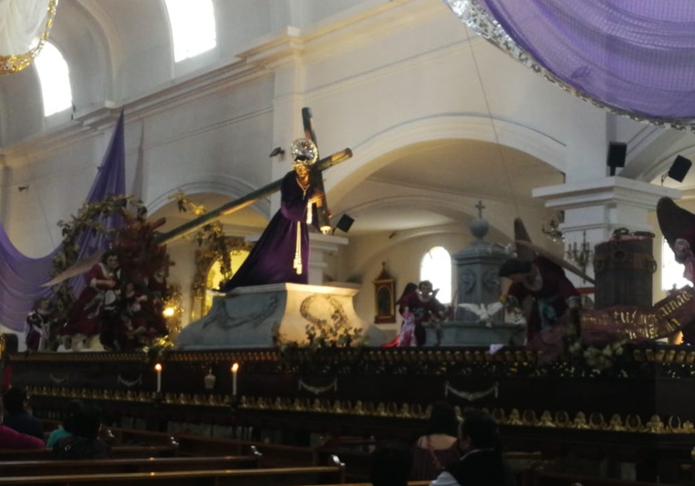 Esta tarde saldrá cortejo procesional de Jesús De los Milagros de la iglesia de San José