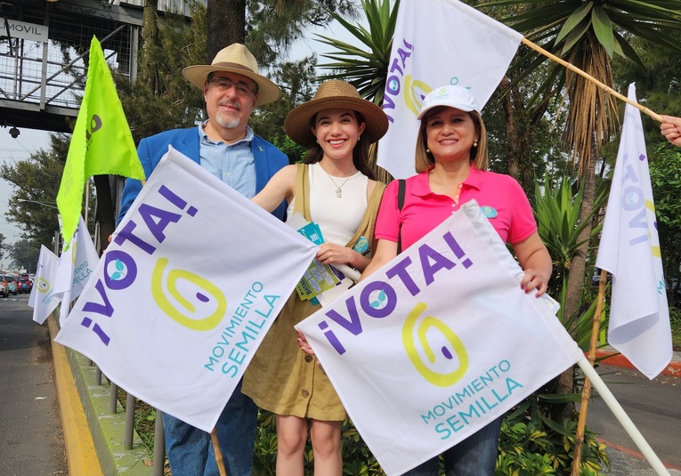 Excandidata de Movimiento Semilla, Andrea Marcela Blanco Fuentes, es capturada en jornada de cateos del MP y PNC