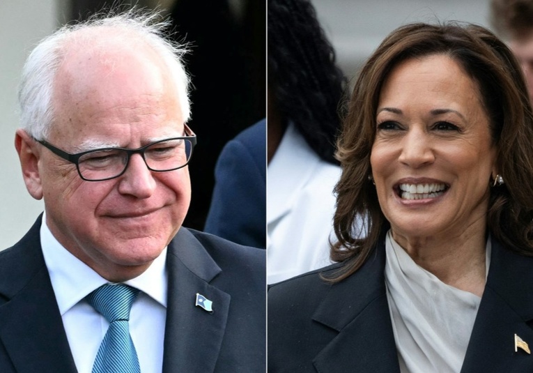 Kamala Harris elige a su candidato a vicepresidente