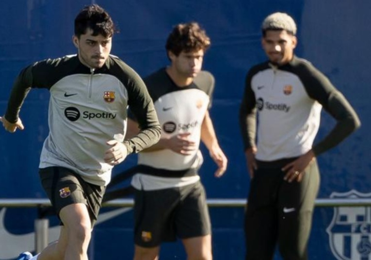 Los lesionados del Barcelona se vuelven a entrenar previo al clásico