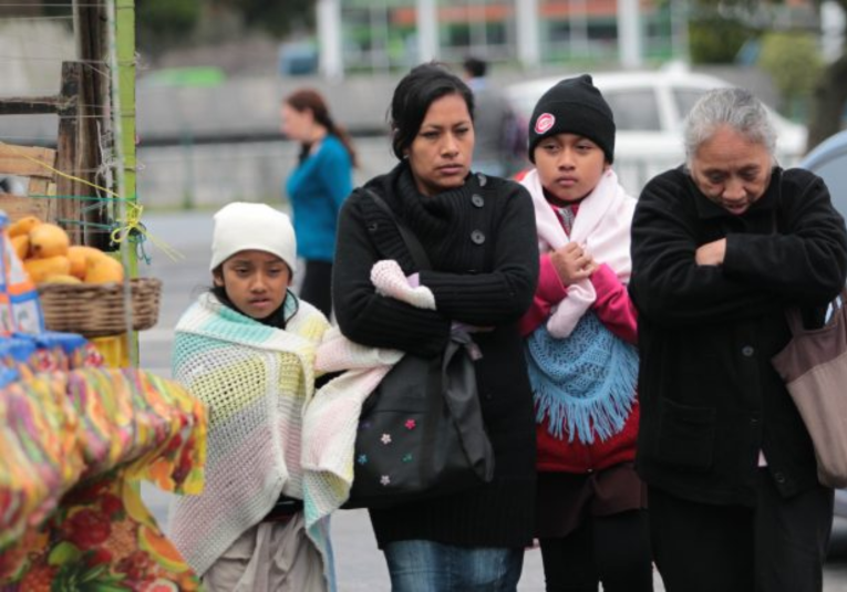 Más de 10 frentes frí­os se esperan de enero a marzo 