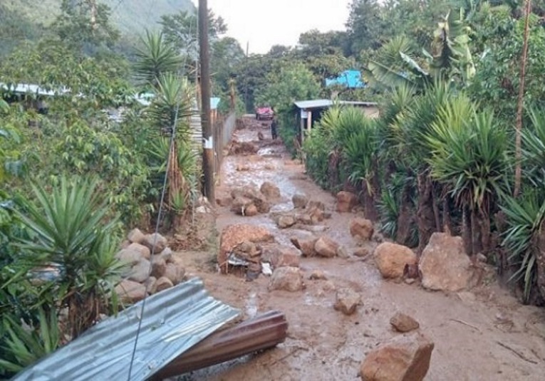 MÃ¡s de 35 personas fueron evacuadas por lluvias en Alta Verapaz