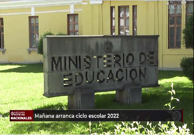 Mañana martes será inaugurado el ciclo escolar 2022