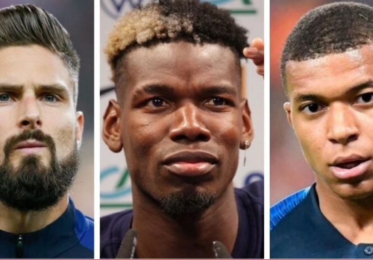 Posible *pelea*  entre Giroud y Mbappé en Francia