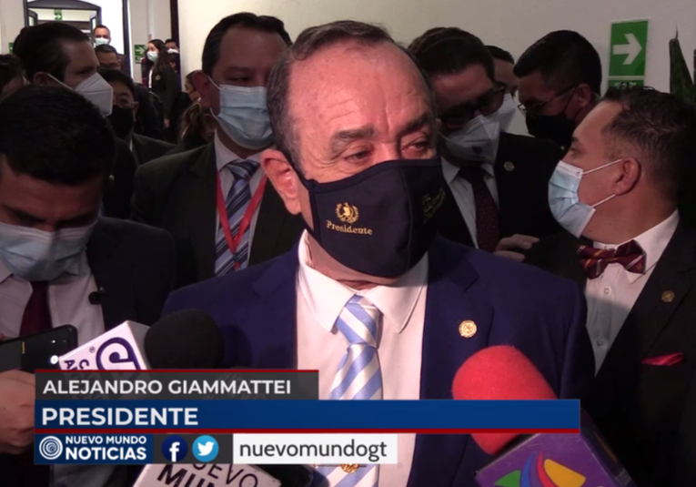 Presidente Alejandro Giammattei informa un posible prórroga a subsidio del gas propano