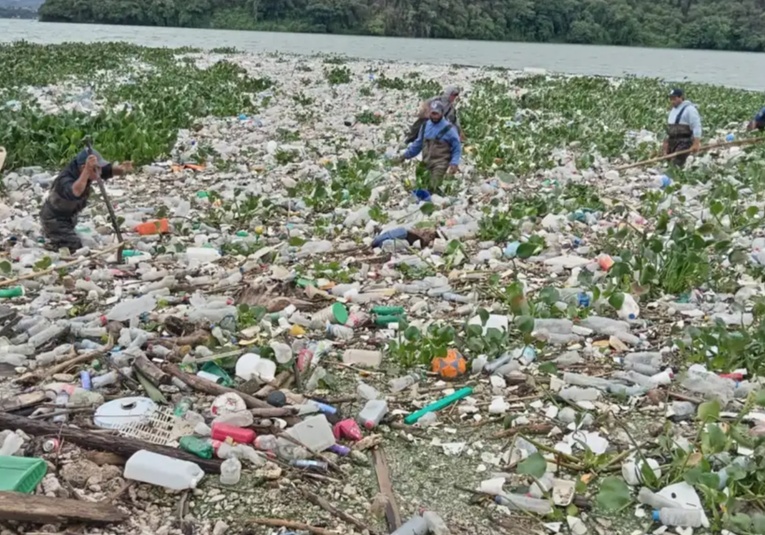 Tormentas desatan crisis ambiental: residuos y cadáveres de animales hallados en lagos de Amatitlán y Atitlán