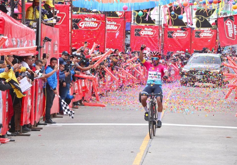 Vuelta a Guatemala: Mardoqueo Vásquez gana sufrida etapa