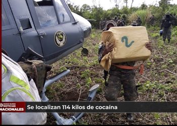 114 kilos de cocaí­na son localizados