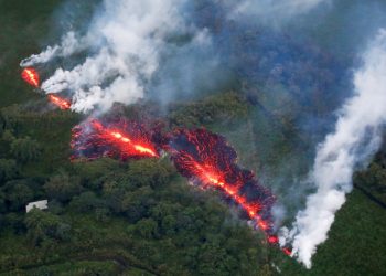 140 terremotos en 12 horas: brutal enjambre sí­smico en el volcán Kilauea asustó a los cientí­ficos