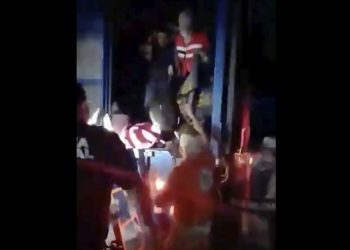 147 migrantes guatemaltecos fueron rescatados dentro de un tráiler en Chiapas