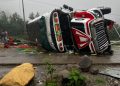 17 heridos, saldo de tres accidentes de tránsito en carreteras del país