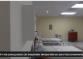 50% de presupuesto de hospitales temporales se utiliza en salarios