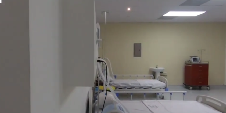 50% de presupuesto de hospitales temporales se utiliza en salarios