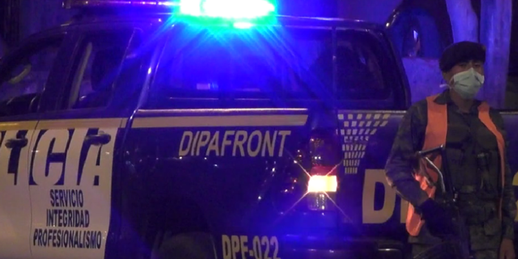 62 capturados por incumplir toque de queda el pasado fin de semana