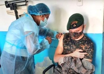 7 mil 200 elementos del ejército han sido vacunados