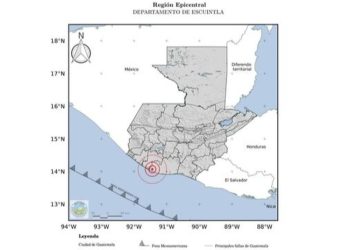 7 réplicas se produjeron tras fuerte sismo de esta madrugada