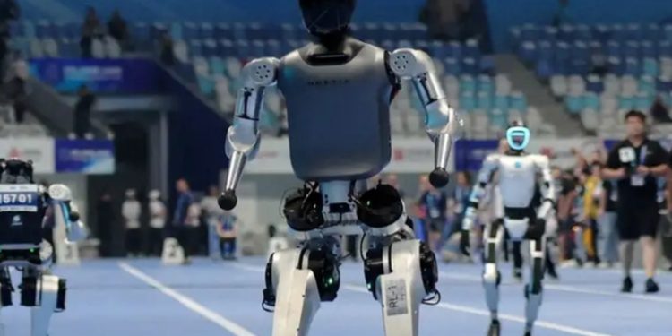 juegos olímpicos de robots humanoides