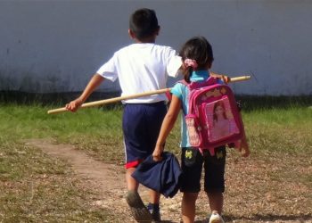 A pesar de pandemia los niños permanecieron dentro de la matrí­cula educativa