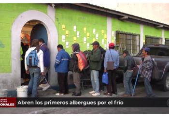 Abren los primeros albergues por el frí­o