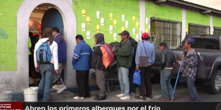Abren los primeros albergues por el frío