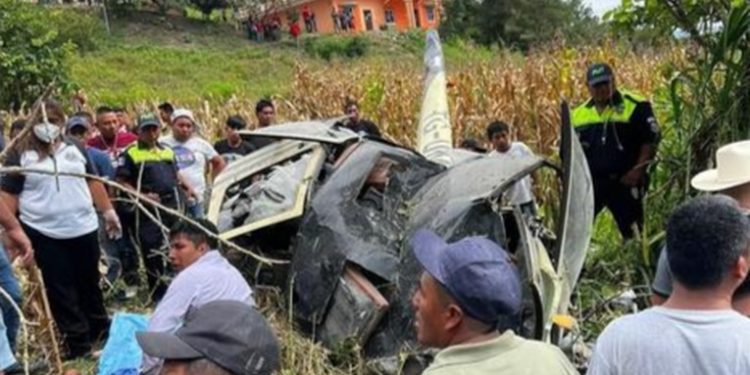 Accidente aéreo: Helicóptero se desploma en Joayabaj, Quiché