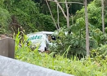 Accidente mortal de un autobús en México