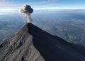 Actividad eruptiva del volcán de Fuego cesó en las últimas horas