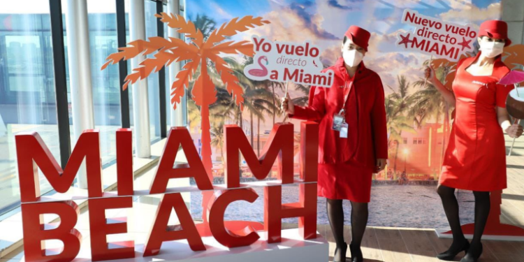 Acuerdan extender vuelos de Miami a Estados Unidos con aerolínea Sudamericana