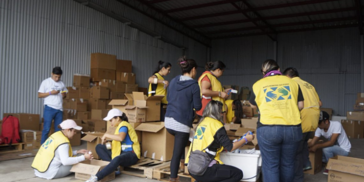 Aeroclub Guatemala continúa recolectando víveres para personas damnificadas por las lluvias