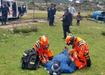 Aeronave con ministro de Energía y ejecutivos aterriza de emergencia en Chiantla