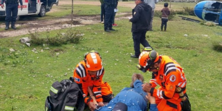 Aeronave con ministro de Energía y ejecutivos aterriza de emergencia en Chiantla