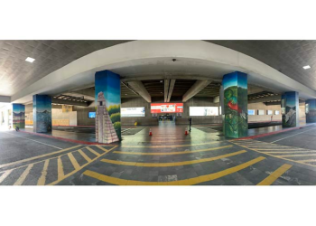 Aeropuerto Internacional La Aurora recibe decoracion con murales artí­sticos
