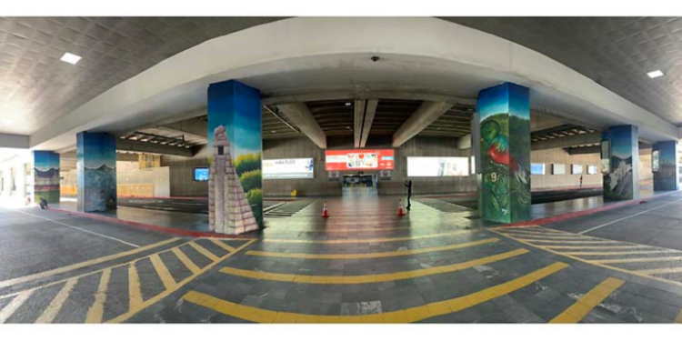 Aeropuerto Internacional La Aurora recibe decoracion con murales artí­sticos