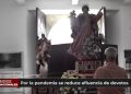 Afluencia de devotos a la virgen de la asunción disminuyó por 2do año consecutivo