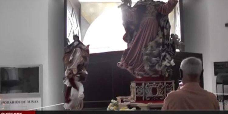 Afluencia de devotos a la virgen de la asunción disminuyó por 2do año consecutivo
