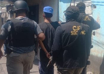 Agentes de la PNC capturaron a otro pandillero salvadoreño buscado en su paí­s por diversos delitos
