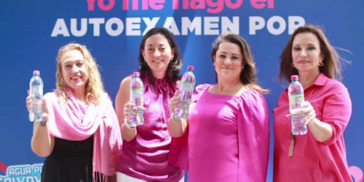 Agua Pura Salvavidas lanza campaña de prevención contra el cáncer de mama