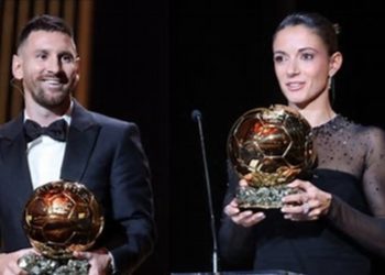 Aitana Bonmatí y Leo Messi, Balón de Oro 2023