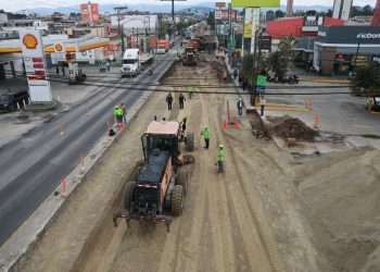 Alcalde capitalino confirma avance en trabajos de calle Martí