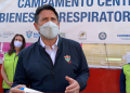 Alcalde Ricardo Quiñonez afirmó que más 800 mil dosis de vacunas han sido suministradas en la Ciudad Capital